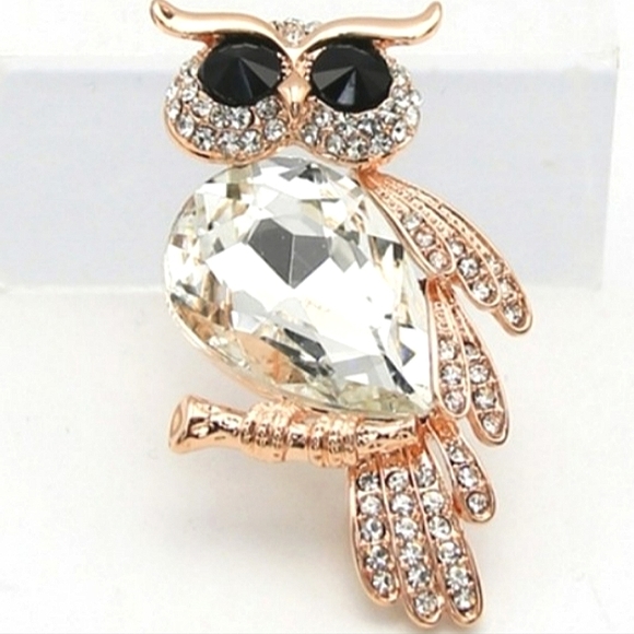 Owl Brooch - Picture 2 of 7